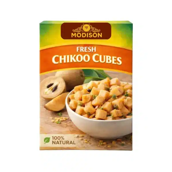 Fresh Chikoo Cubes