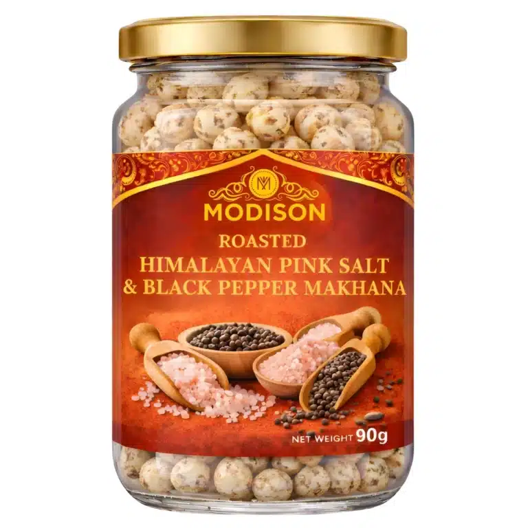 ROASTED HIMALYAN PINK SALT & BLACK PEPPER MAKHANA