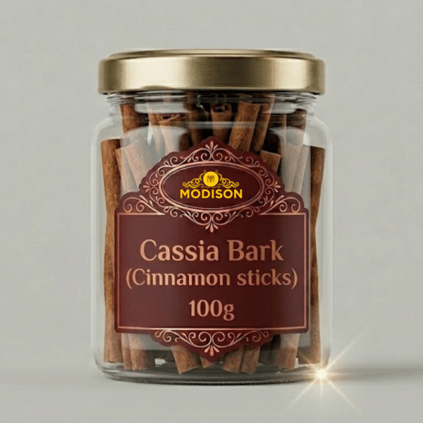 Modison Cassia Bark (Cinnamon sticks) - 100g