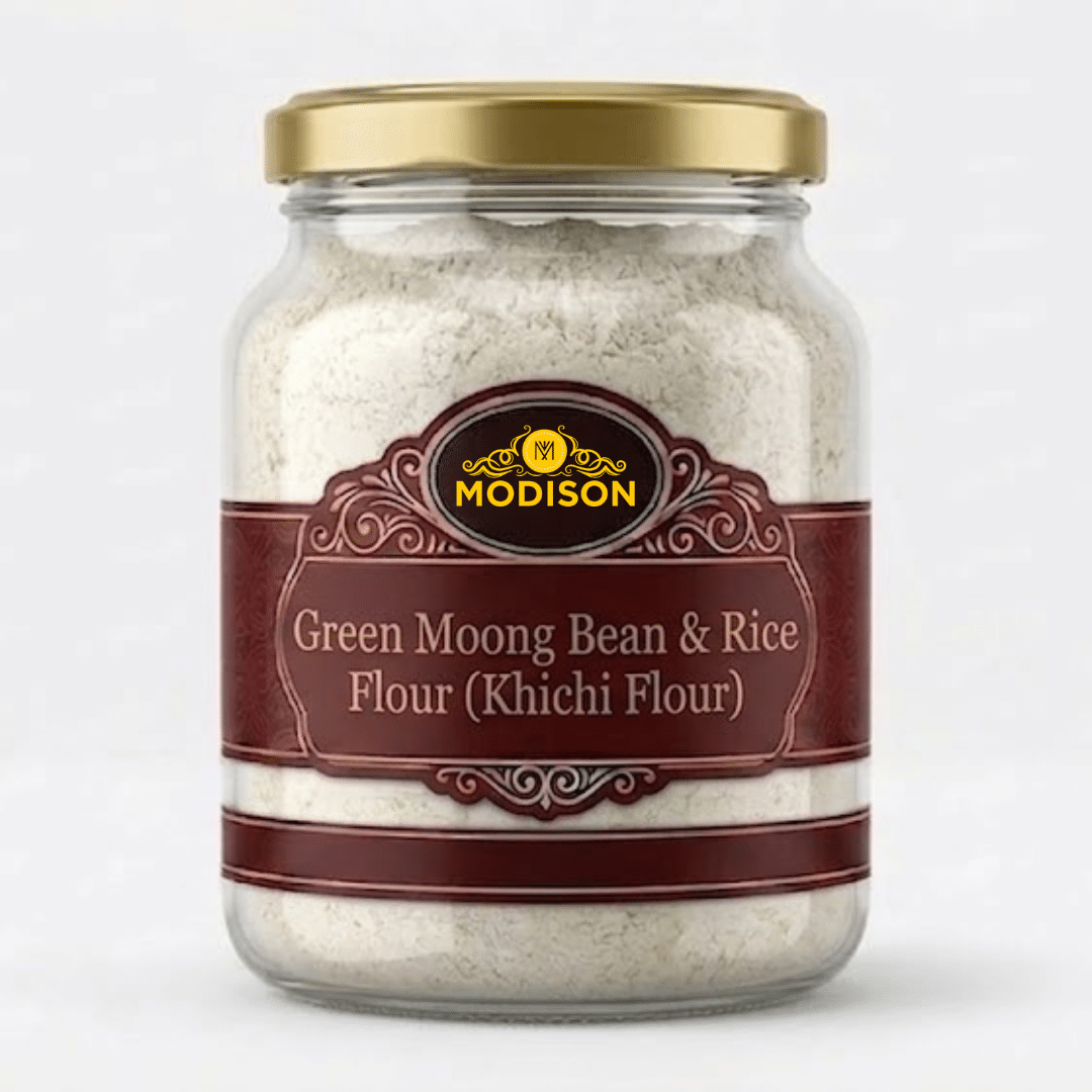 Green Moong Bean & Rice Flour (Khichi Flour) Modison Green Moong Bean & Rice Flour (Khichi Flour) - Image 1