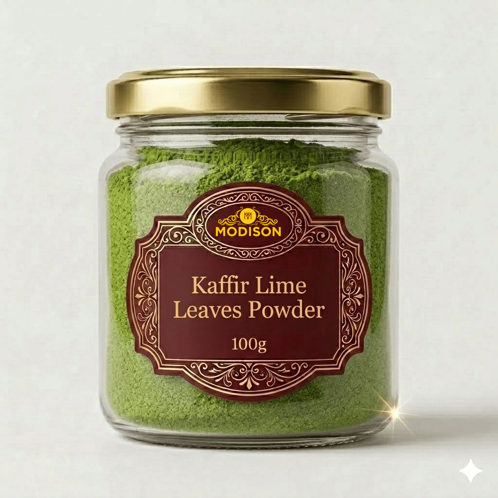 Kaffir Lime Leaves Powder - 100g Modison Kaffir Lime Leaves Powder - 100g - Image 1