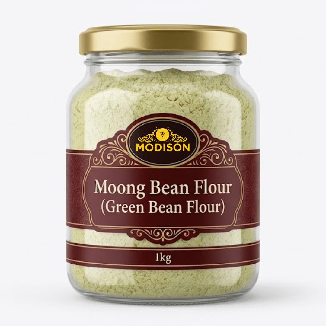 Moong Bean Flour (Green Bean Flour) - 1kg Modison Moong Bean Flour (Green Bean Flour) - 1kg - Image 1