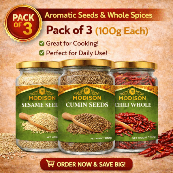 Premium Whole Spices Combo – Pack of 3