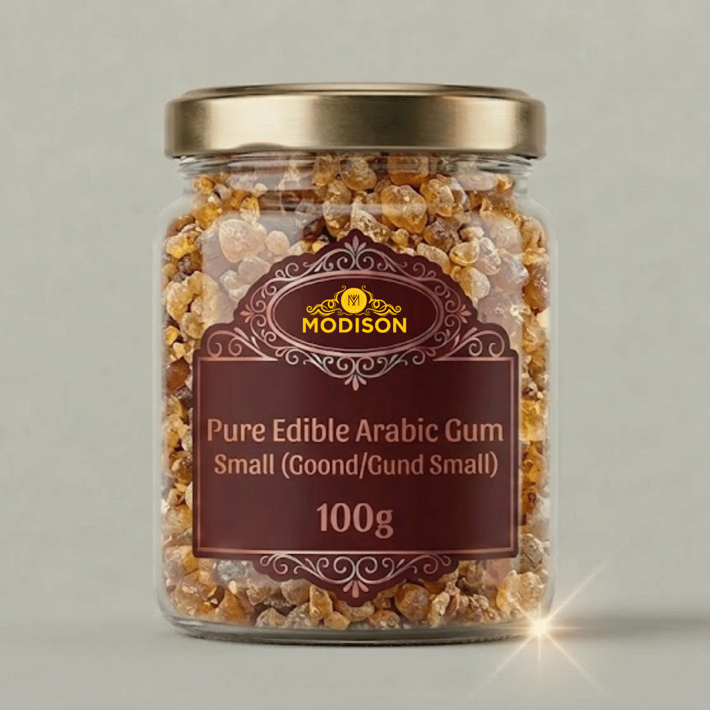Pure Edible Arabic Gum Small (GoondGund Small) Modison Pure Edible Arabic Gum Small (Goond/Gund Small) - Image 1