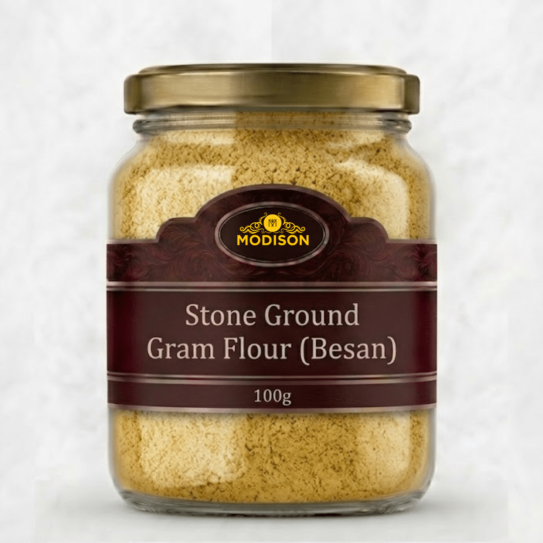 Stone Ground Gram Flour (Besan) Modison Stone Ground Gram Flour (Besan) - Image 1