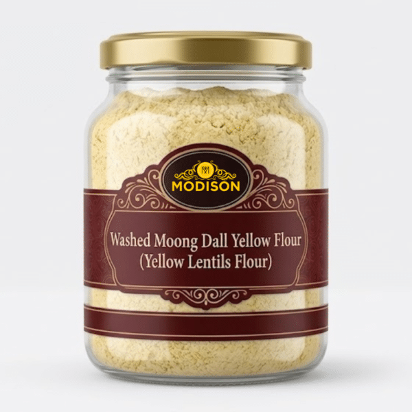Modison Washed Moong Dall Yellow Flour (Yellow Lentils Flour)