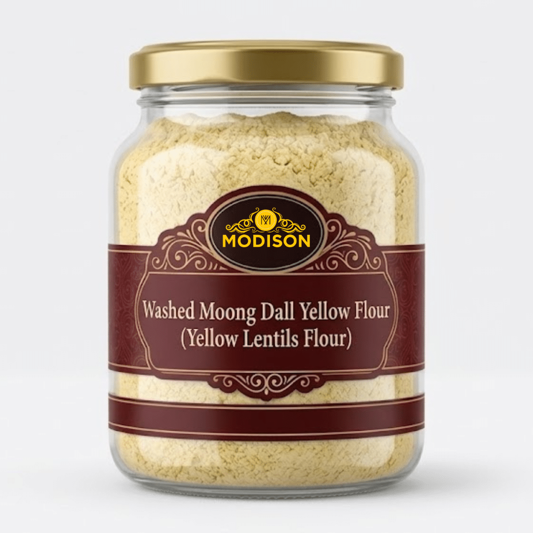Washed Moong Dall Yellow Flour (Yellow Lentils Flour) Modison Washed Moong Dall Yellow Flour (Yellow Lentils Flour) - Image 1