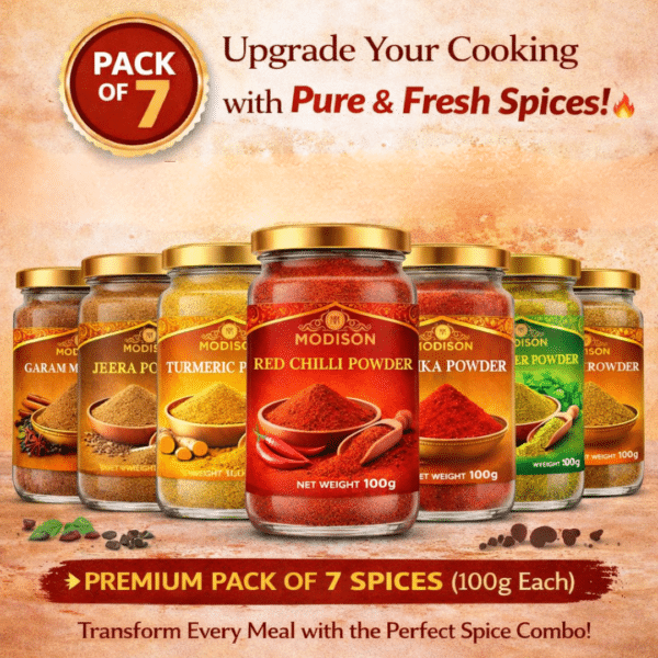 Modison Premium Pack of 7 Spices