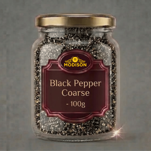 Modison Black Pepper Coarse - 100g