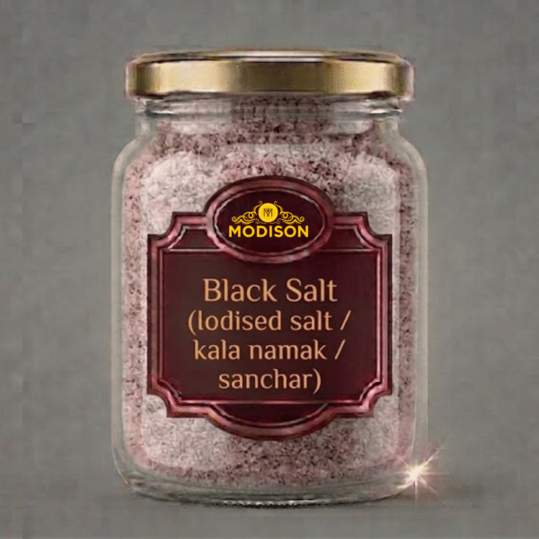 Modison Black Salt (Iodised salt  kala namak  sanchar)
