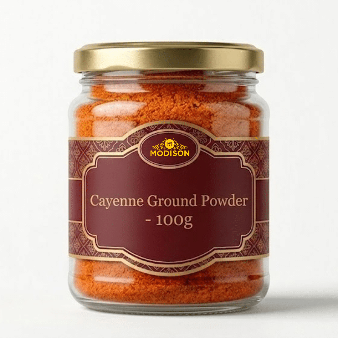 Cayenne Ground Powder - 100g Modison Cayenne Ground Powder - 100g - Image 1