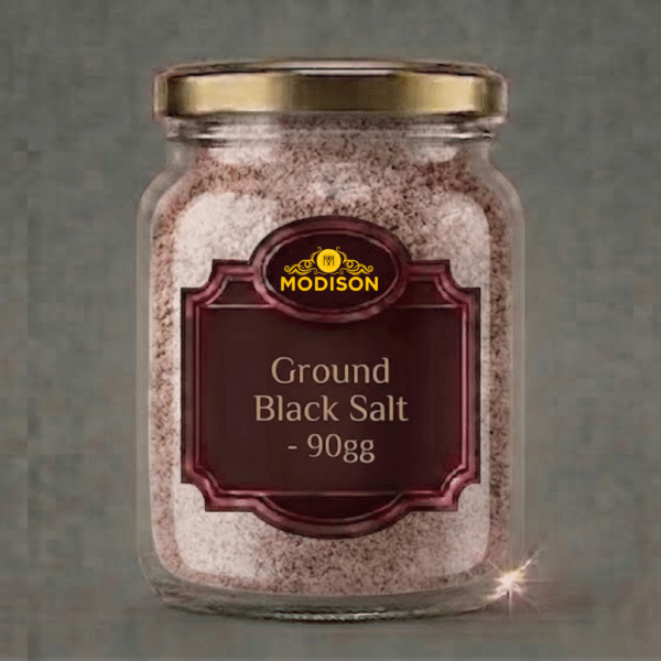 Modison Ground Black Salt - 90g