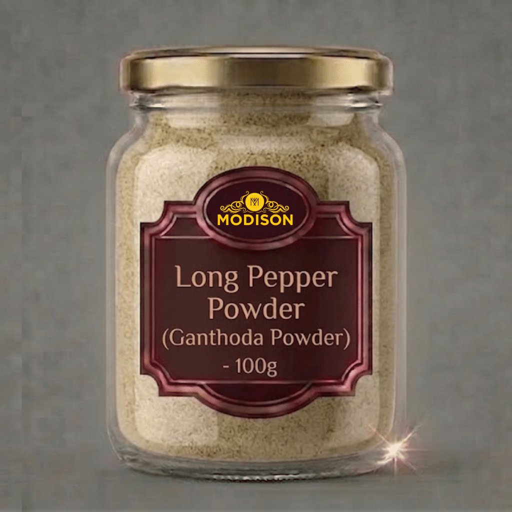 Long Pepper Powder (Ganthoda Powder) - 100g Modison Long Pepper Powder (Ganthoda Powder) - 100g - Image 1