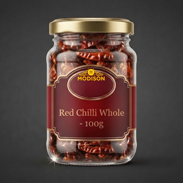 Modison Red Chilli Whole - 100g