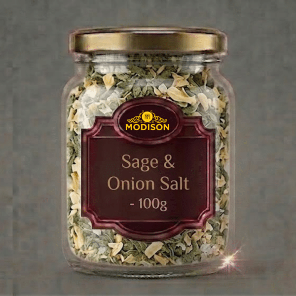 Modison Sage & Onion Salt - 100g